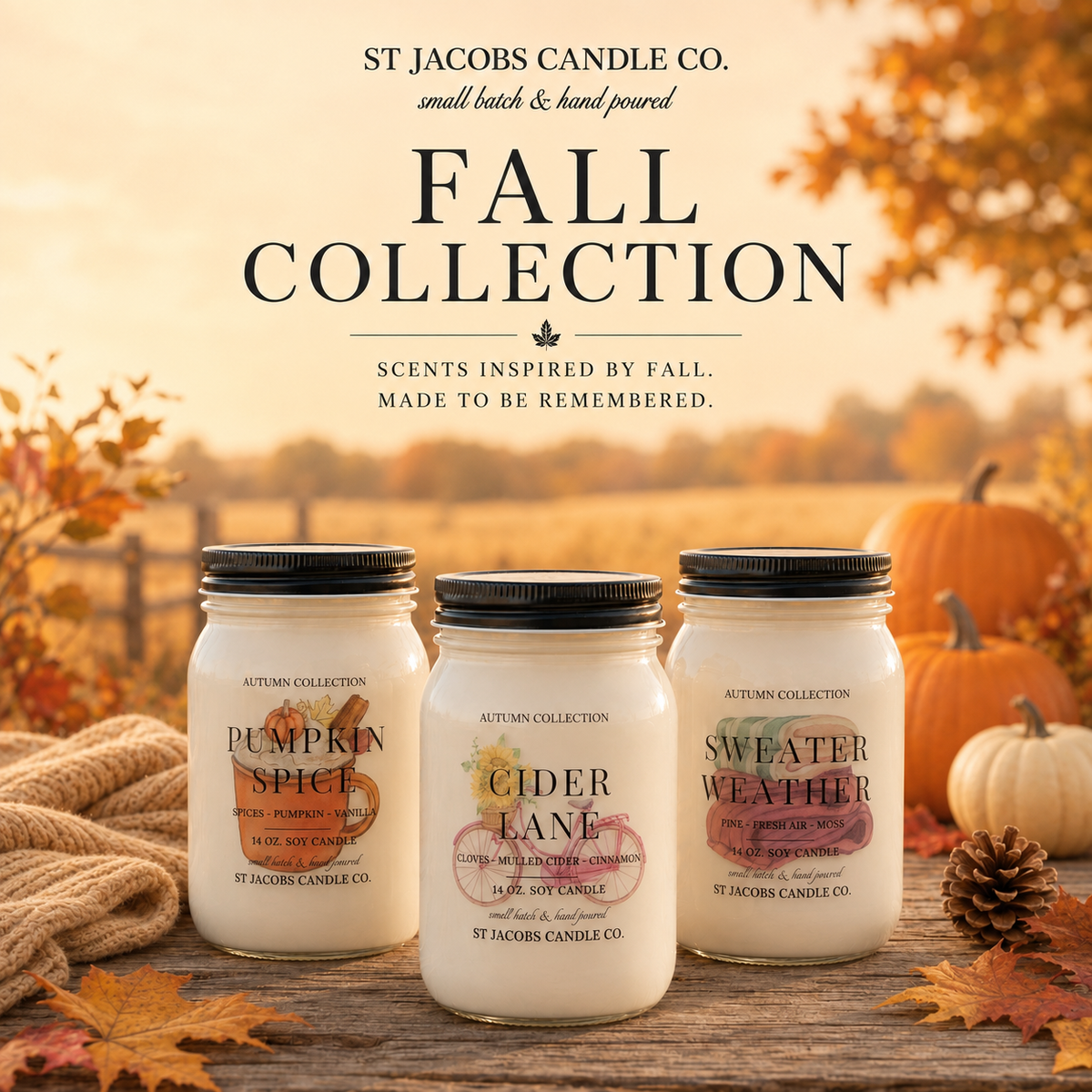 Fall Candle Collection
