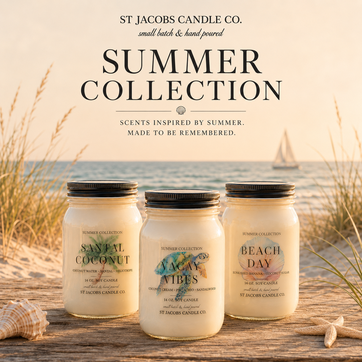Summer Candle Collection