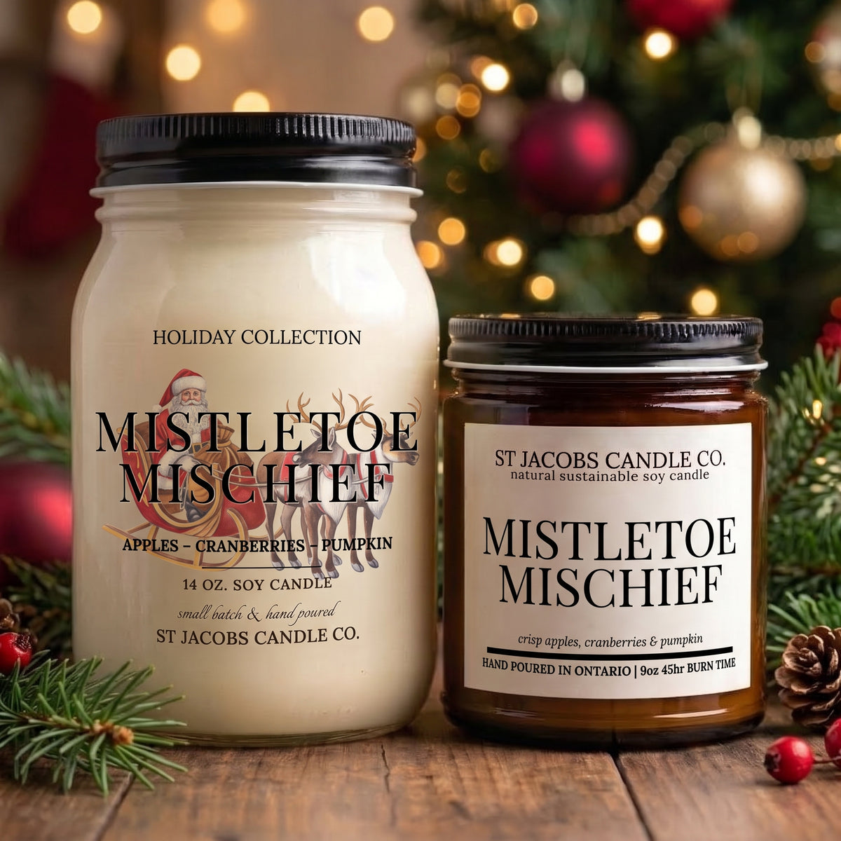 Mistletoe Mischief Soy Candle