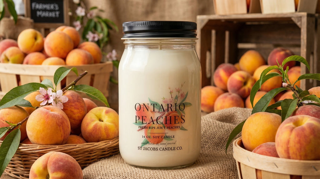 Ontario Peaches Soy Candle