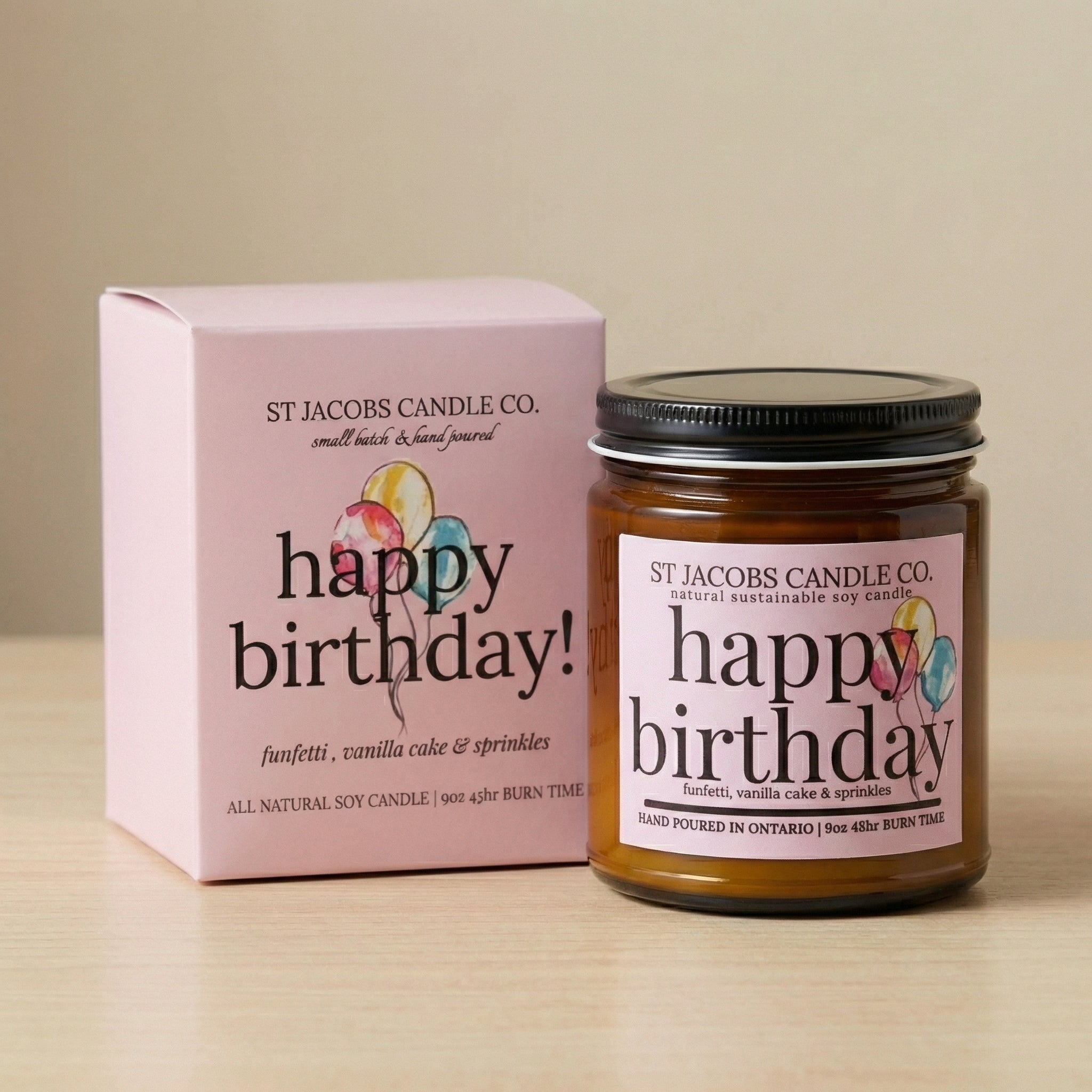Happy Birthday Soy Candle