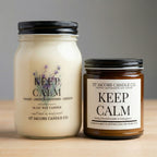 Keep Calm Soy Candle