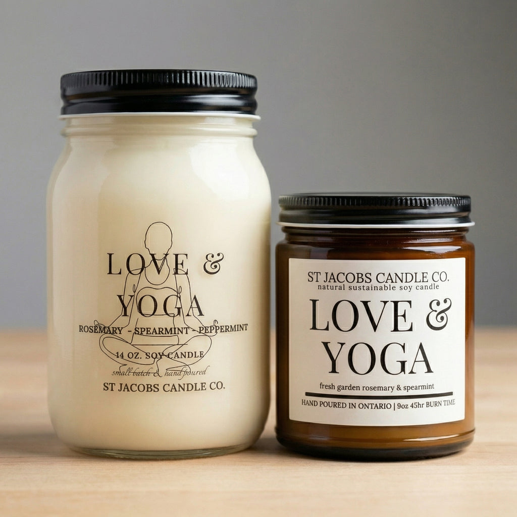 Love & Yoga Soy Candle