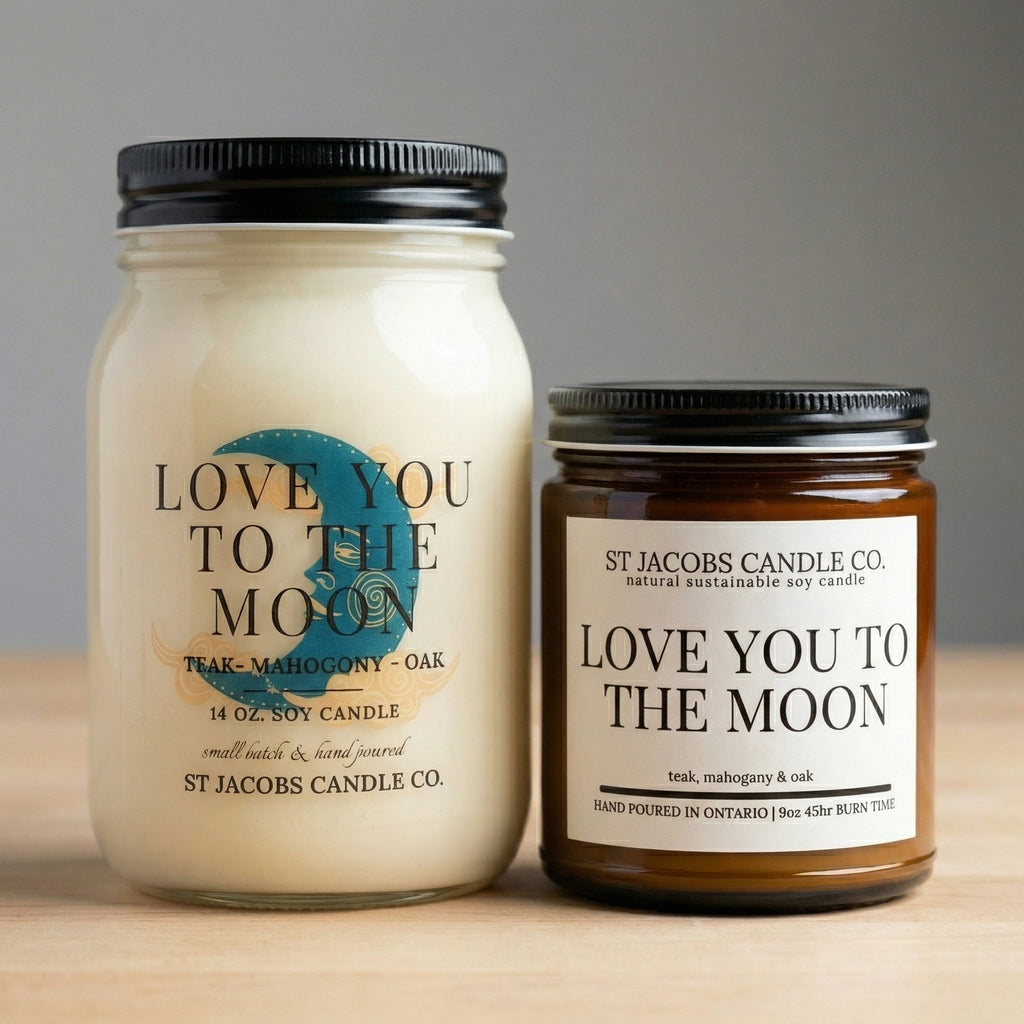 Love You to the Moon Soy Candle