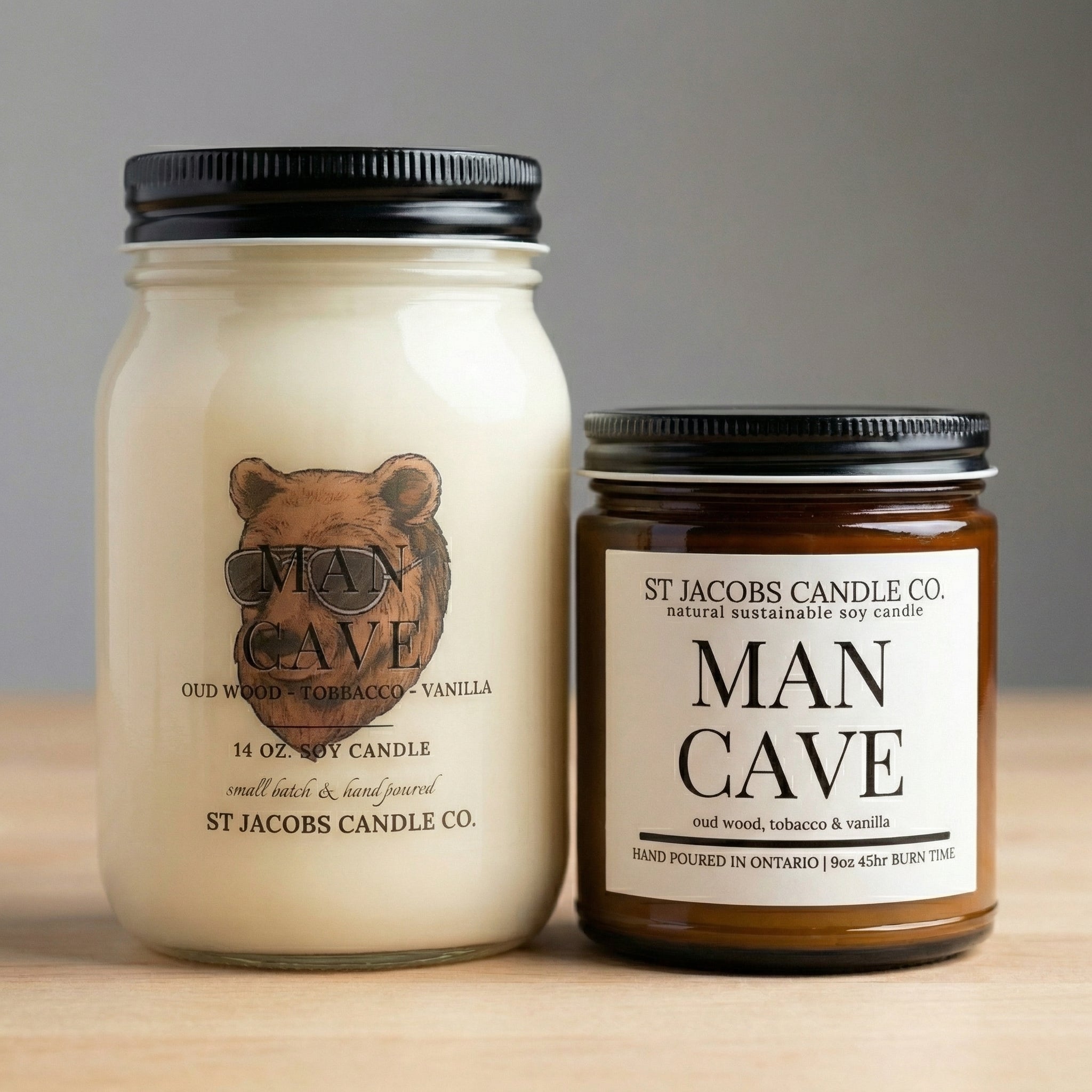 Man Cave Soy Candle