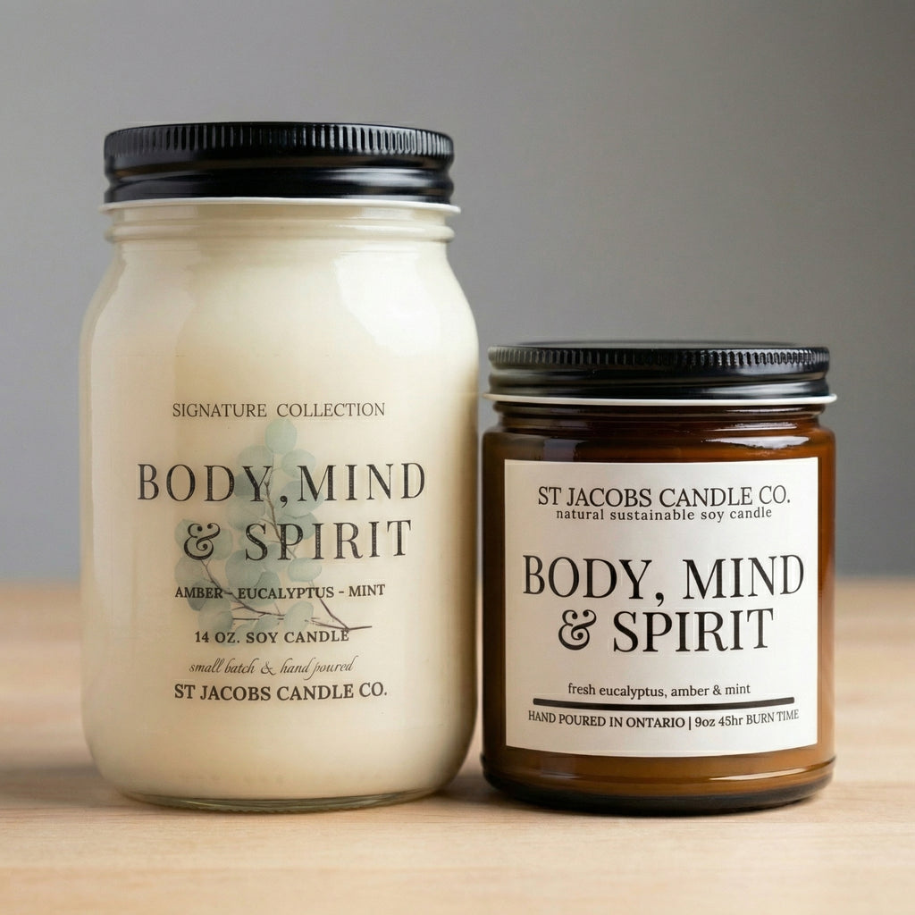 Body, Mind & Spirit Soy Candle
