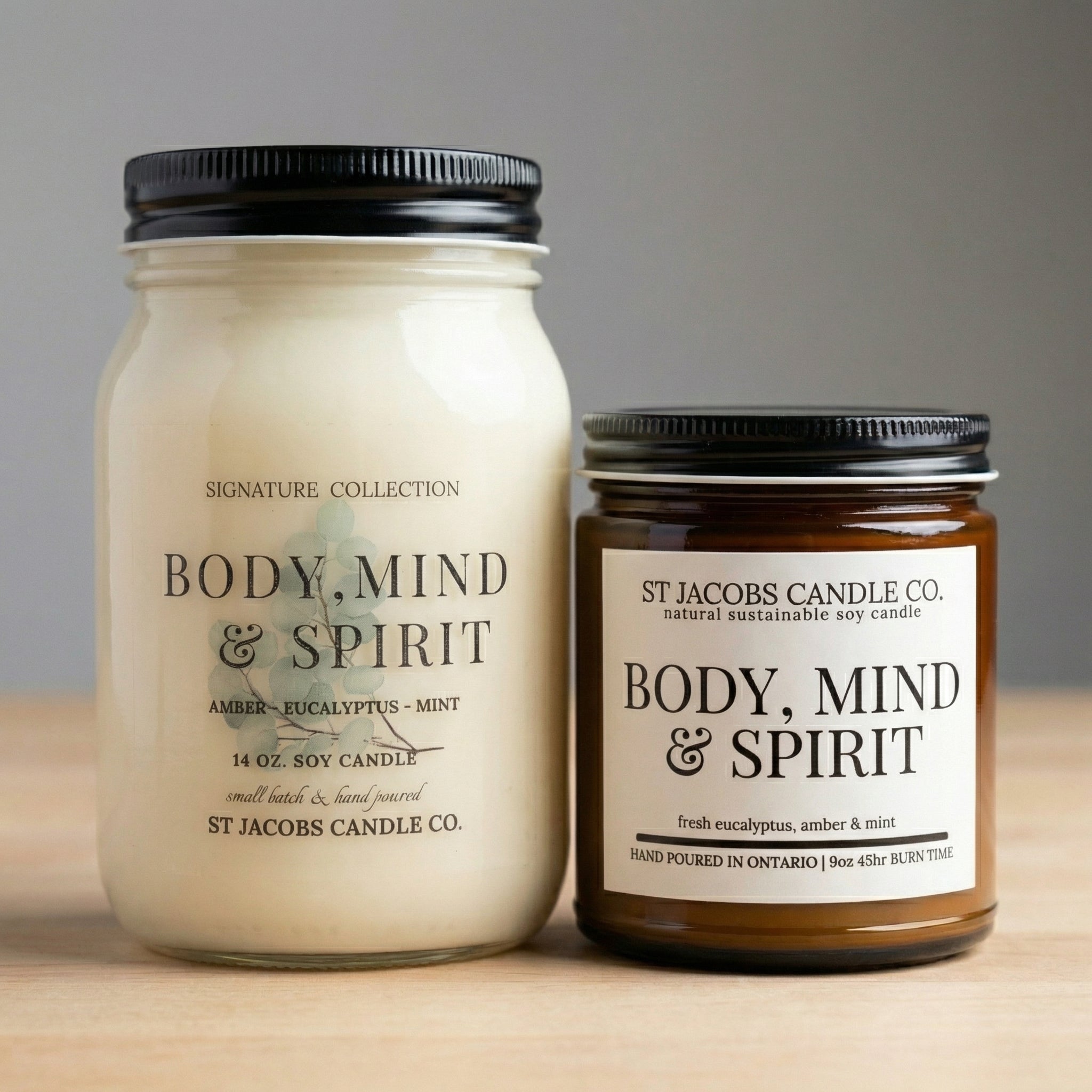 Body, Mind & Spirit Soy Candle