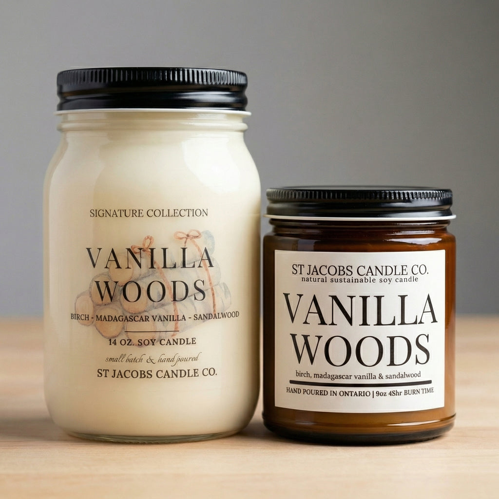 Vanilla Woods Soy Candle