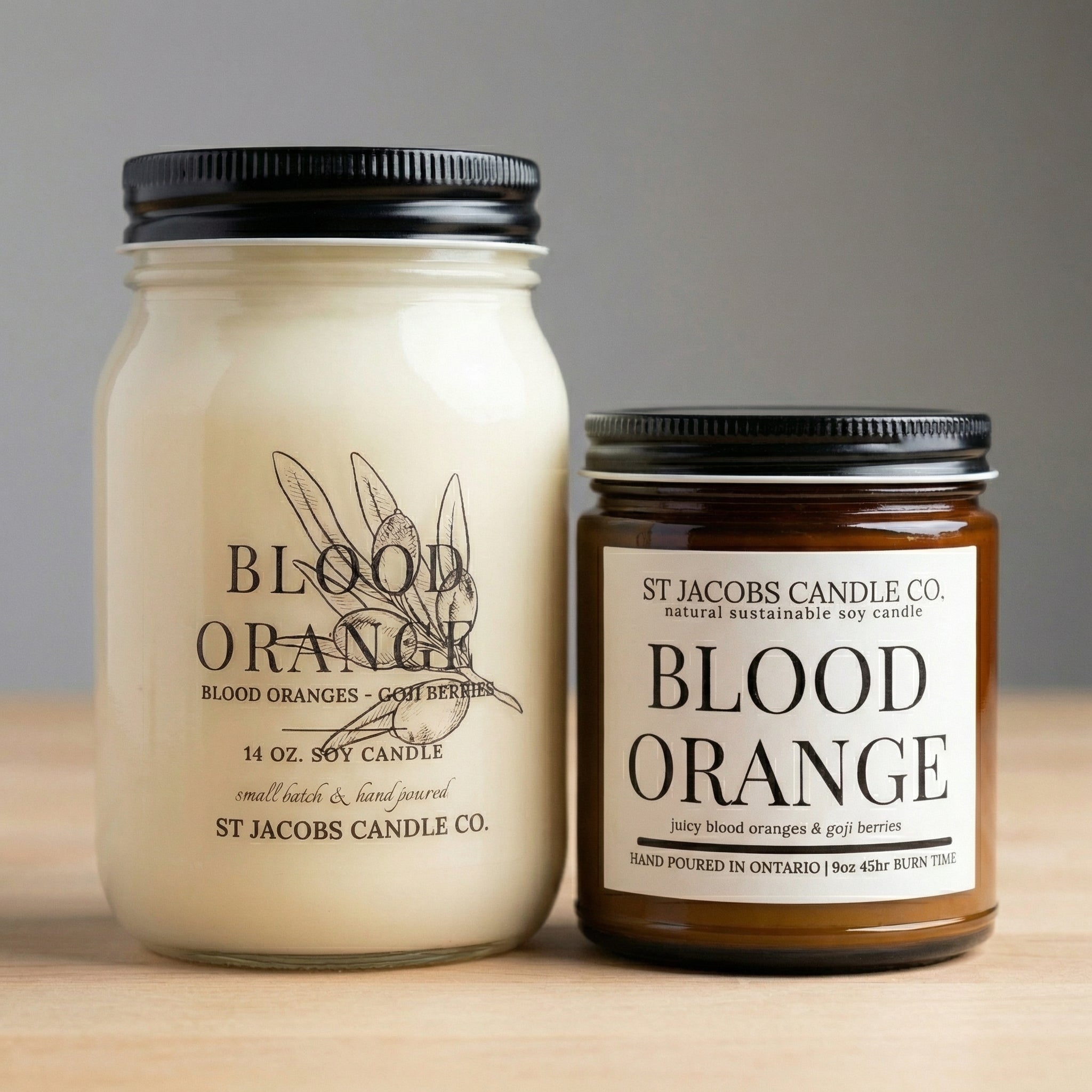 Blood Orange Soy Candle