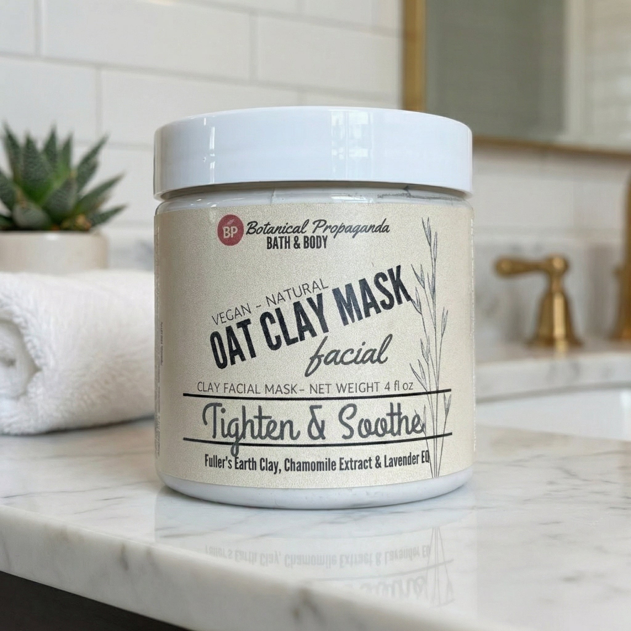 Oat Clay Mask (tighten & sooth)