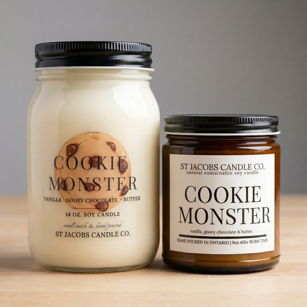 *NEW Cookie Monster Soy Candle