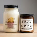 *NEW Lemon Cupcake Soy Candle