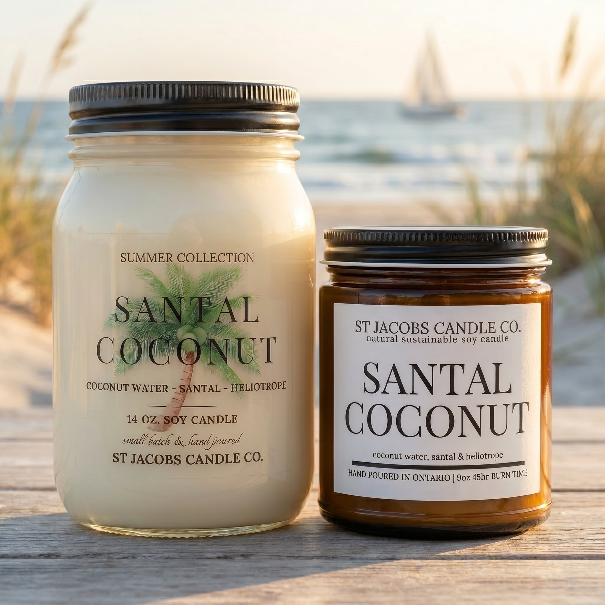Santal Coconut Soy Candle