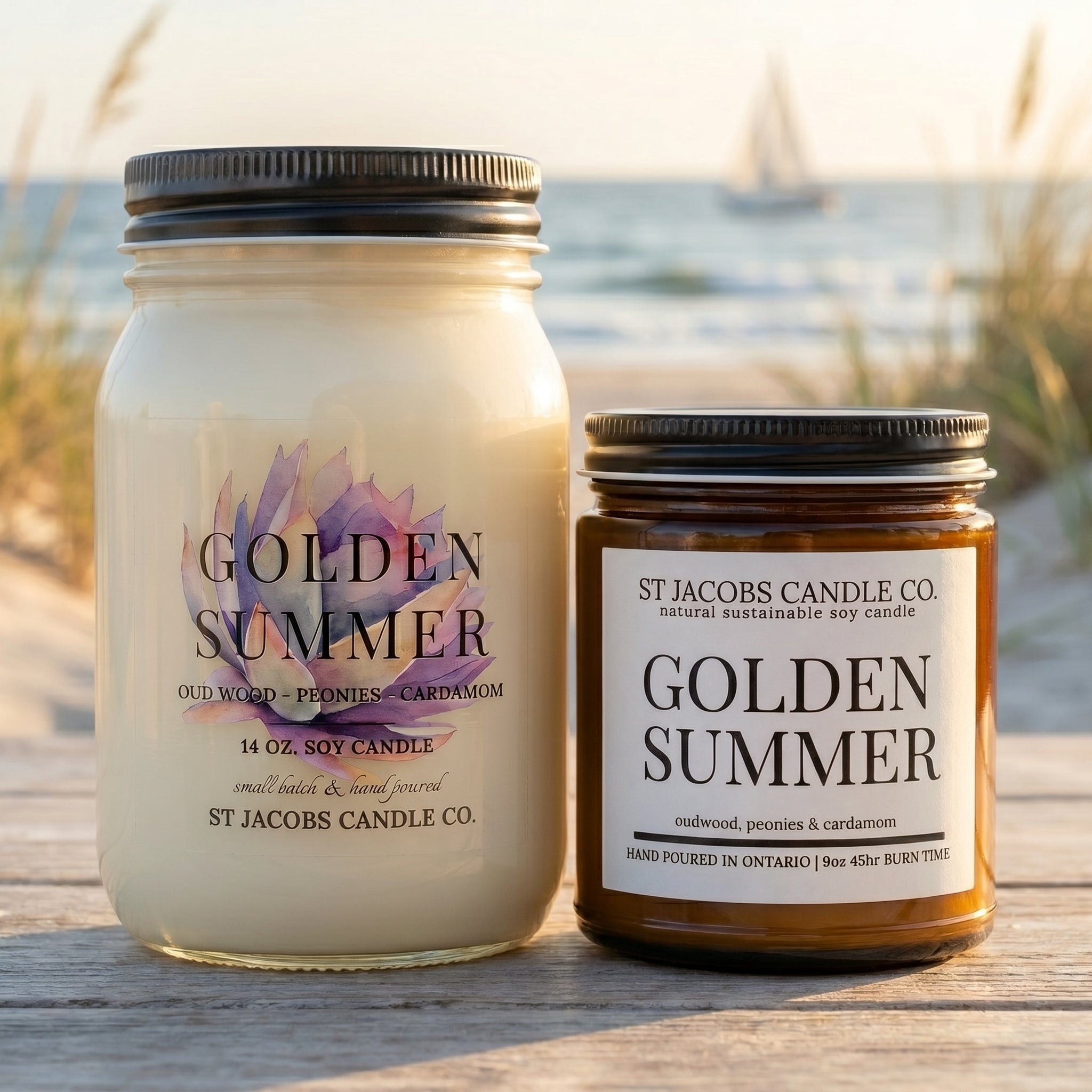 *NEW Golden Summer Soy Candle
