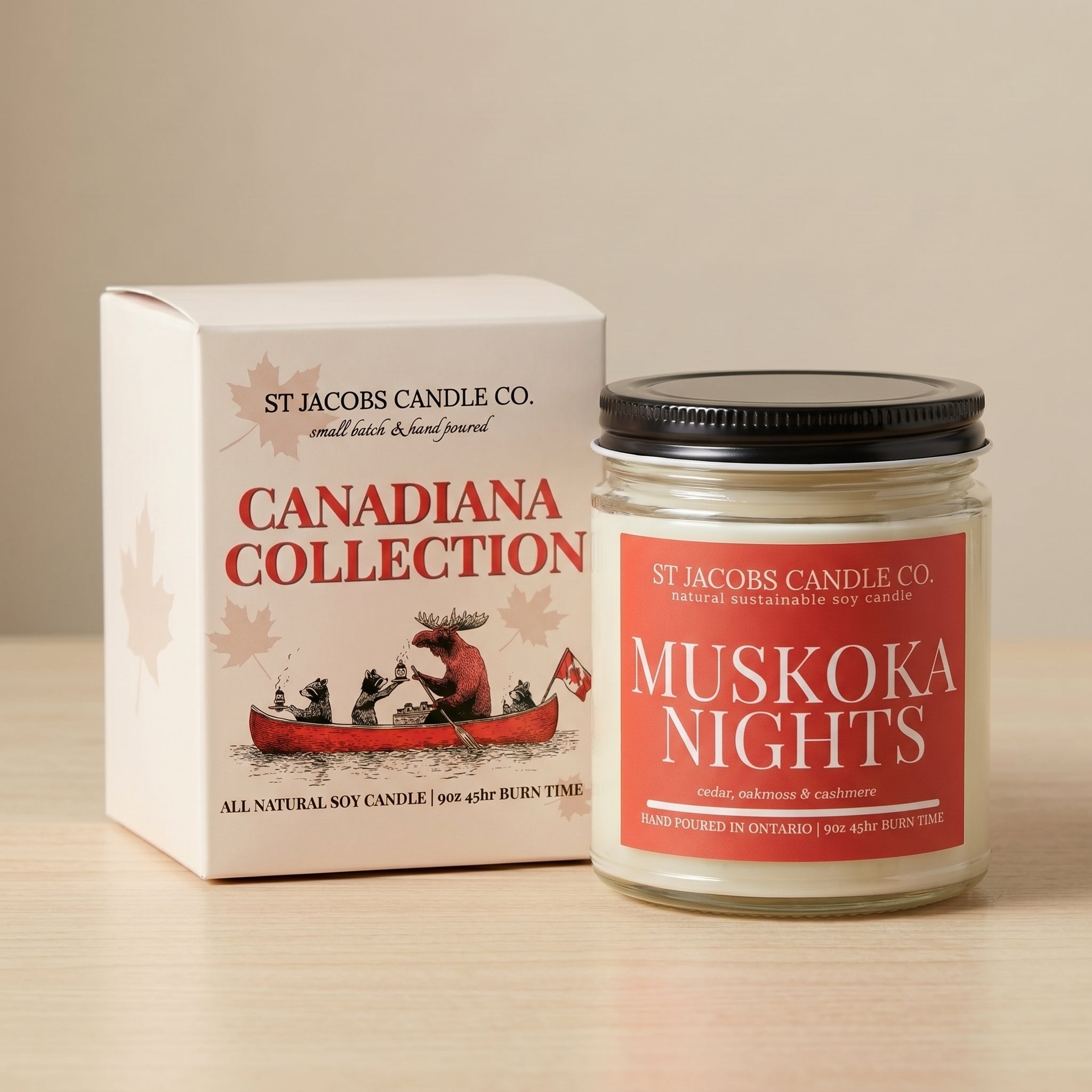 *NEW Muskoka Nights Boxed Candle