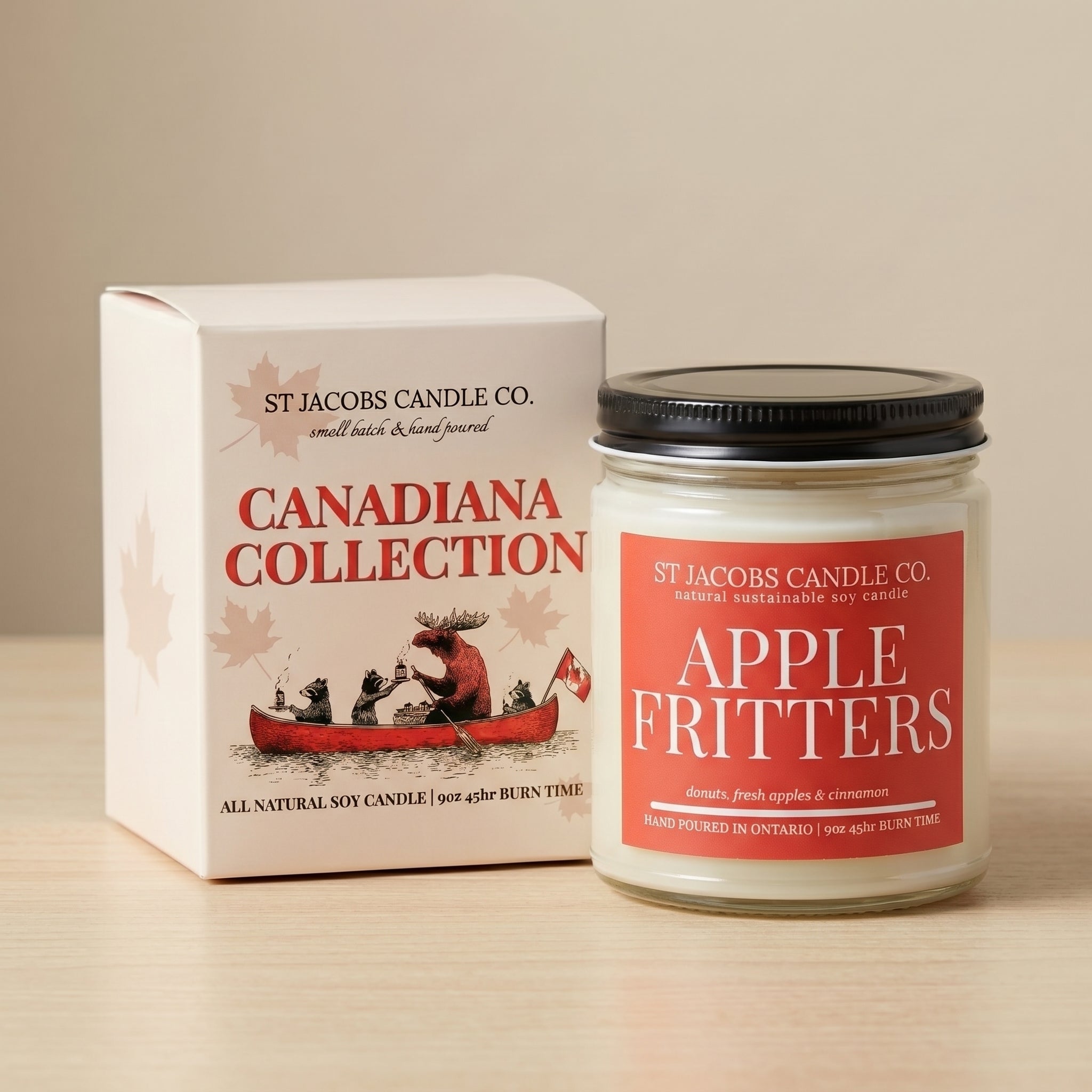 *NEW Apple Fritters Boxed Candle