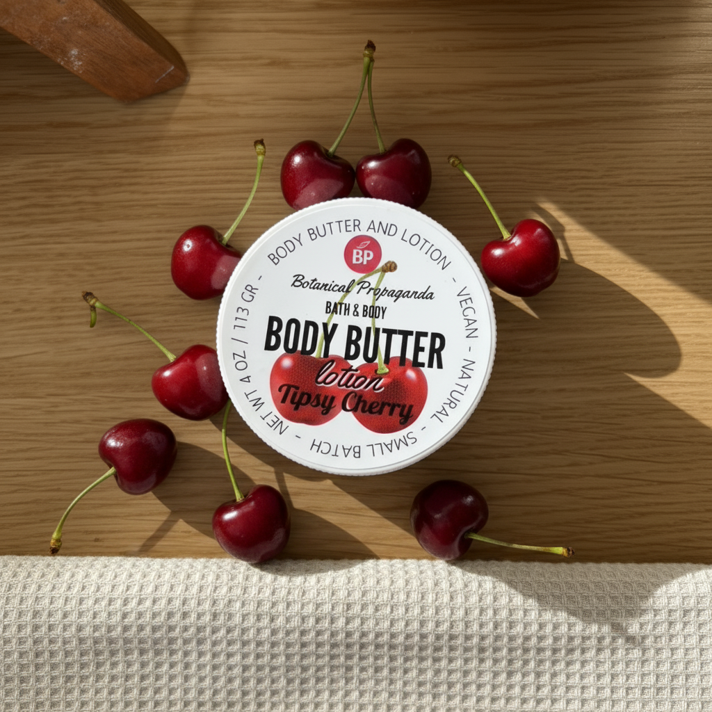 Tipsy Cherry Body Butter & Lotion