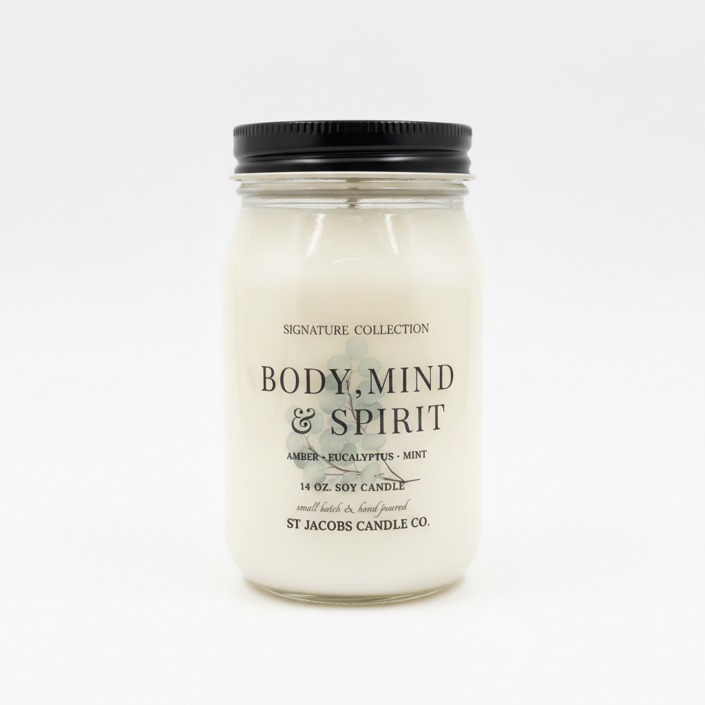 Body, Mind & Spirit Soy Candle