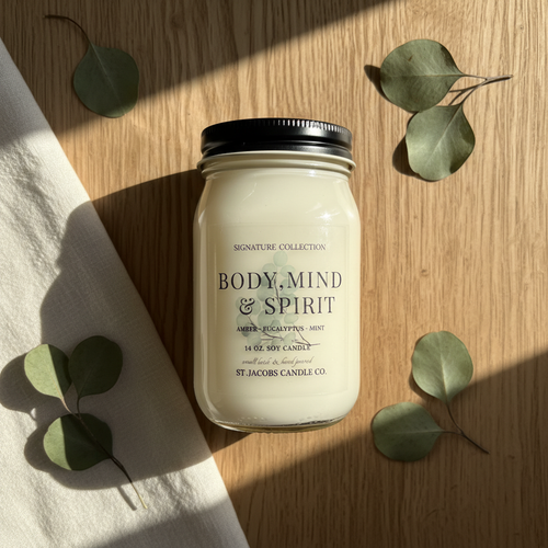 Body, Mind & Spirit Soy Candle