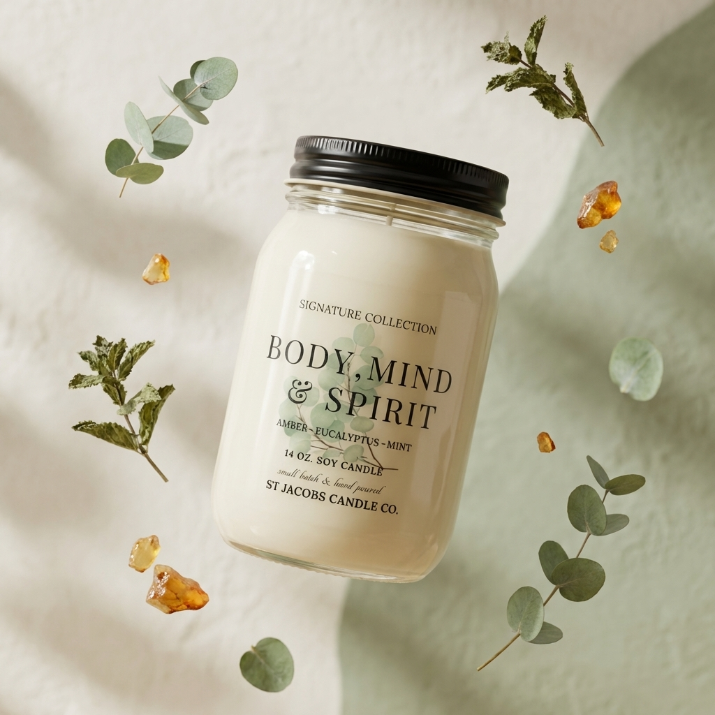 Body, Mind & Spirit Soy Candle