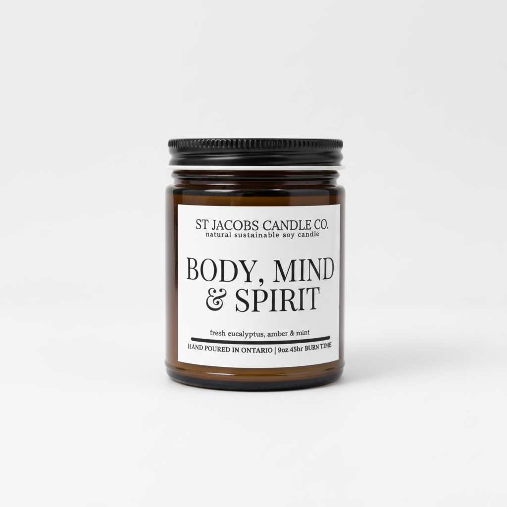 Body, Mind & Spirit Soy Candle