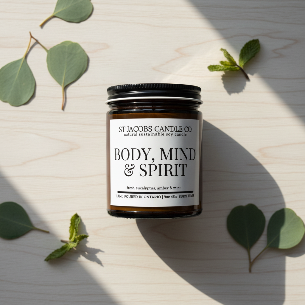 Body, Mind & Spirit Soy Candle