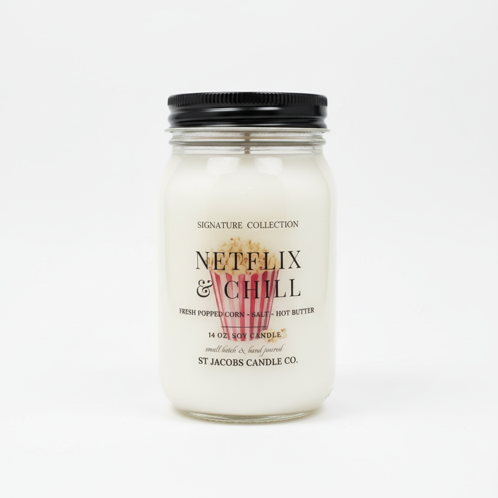 Netflix & Chill Soy Candle