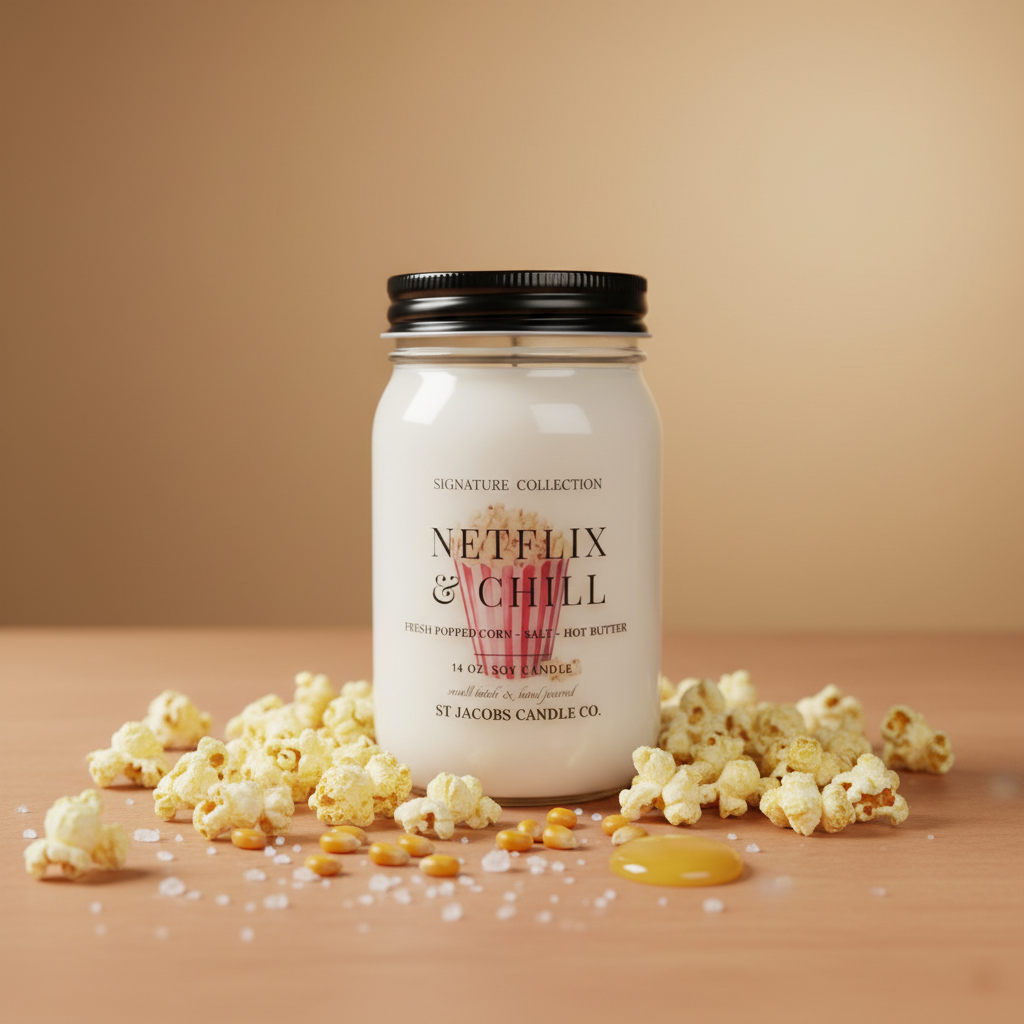 Netflix & Chill Soy Candle