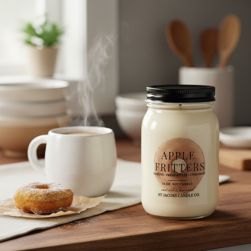 "APPLE FRITTERS" Natural Soy Candle
