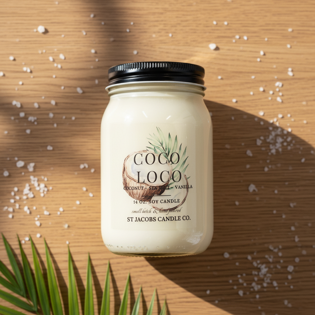 Coco Loco Soy Candle