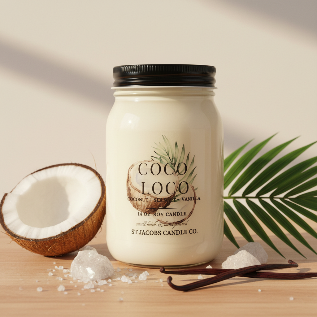 Coco Loco Soy Candle