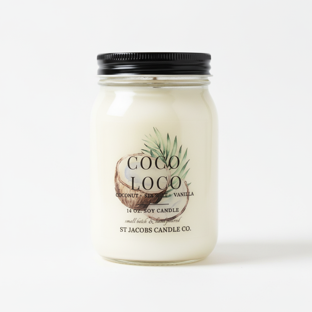 Coco Loco Soy Candle