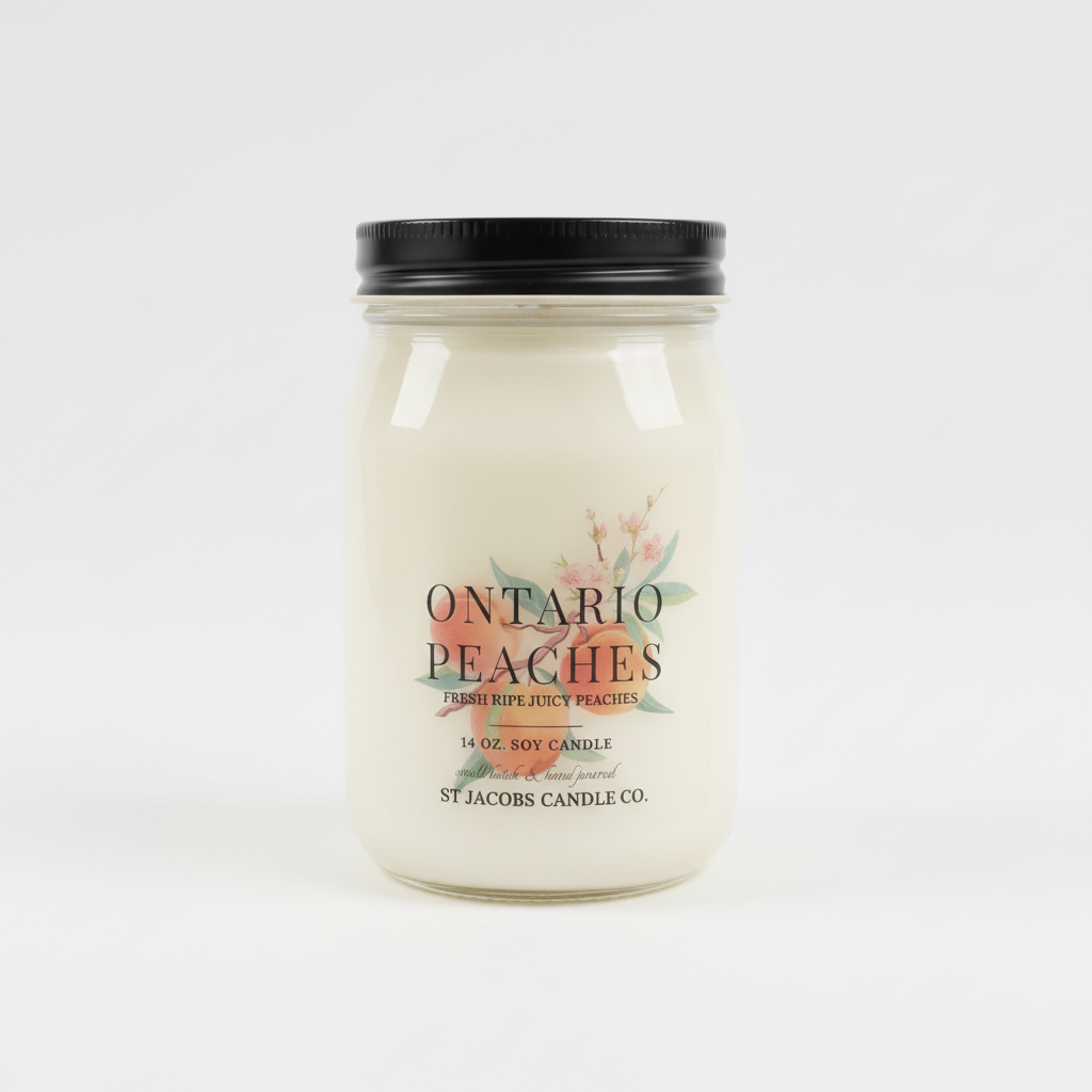 Ontario Peaches Soy Candle