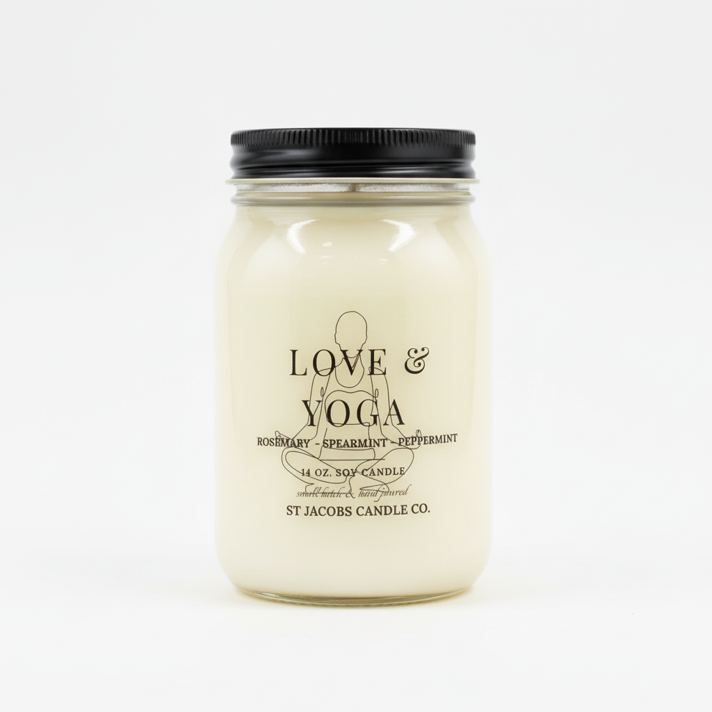 Love & Yoga Soy Candle