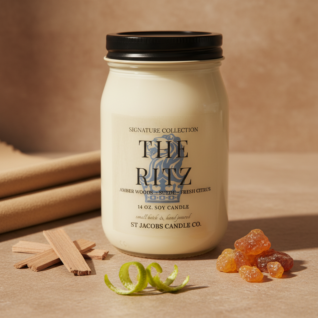 The Ritz Natural Soy Candle