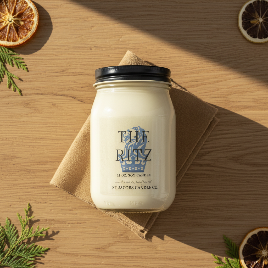 The Ritz Natural Soy Candle