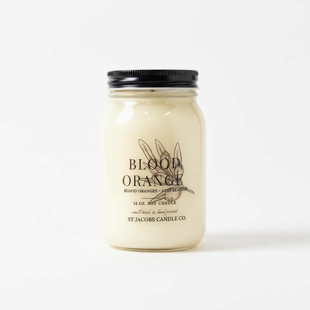 Blood Orange Soy Candle