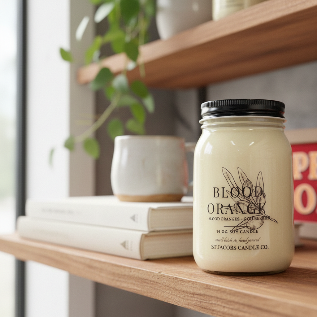 Blood Orange Soy Candle