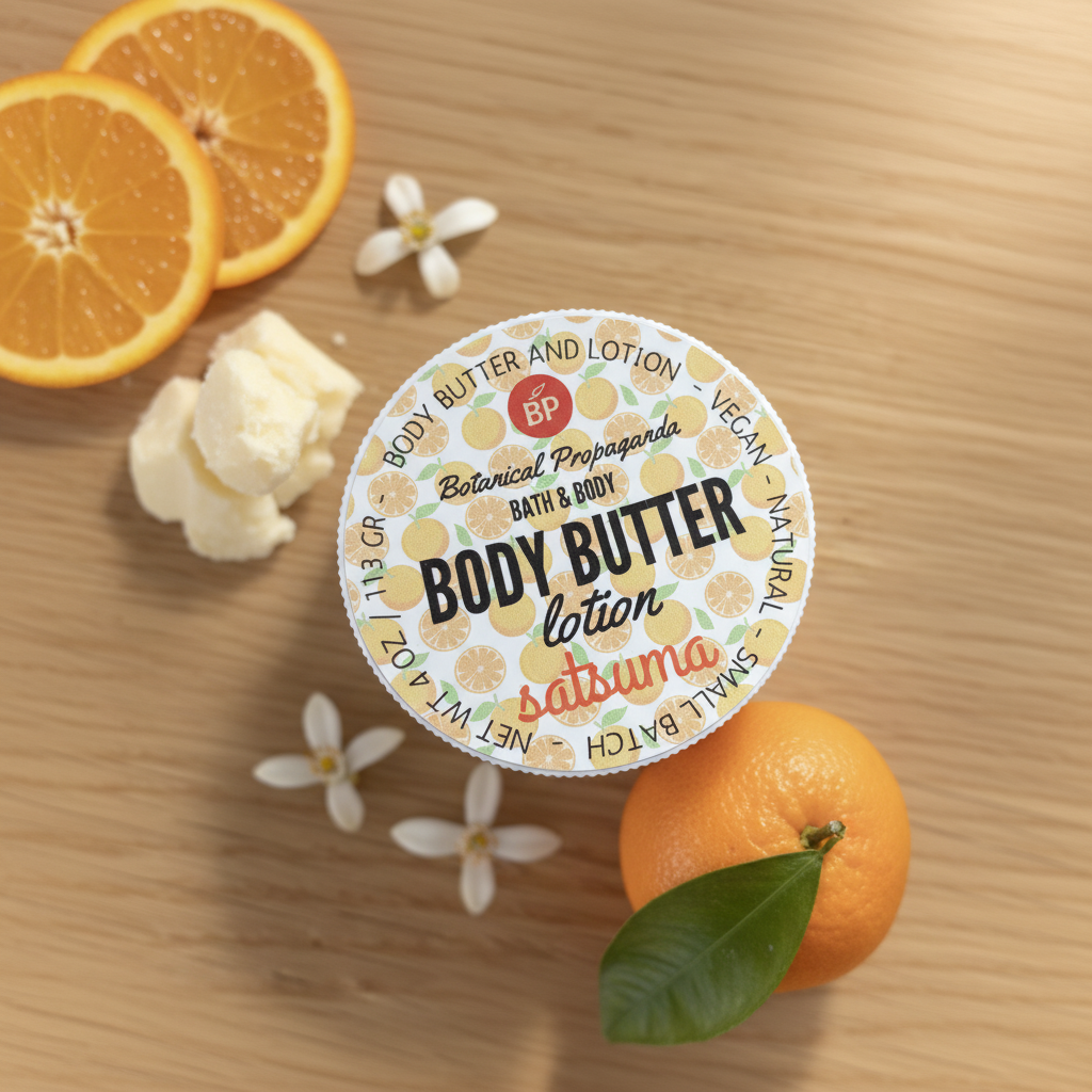 Satsuma Body Butter & Lotion