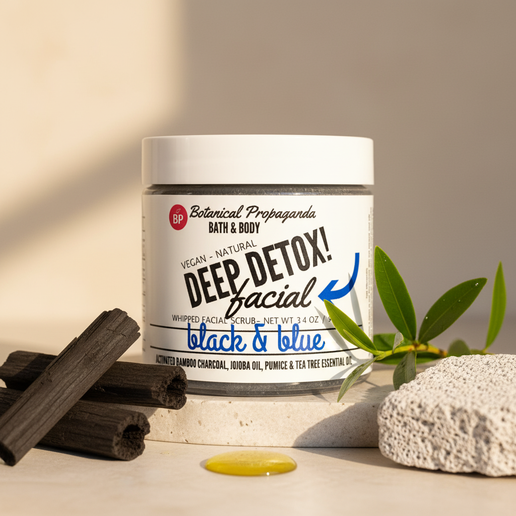 Black & Blue Facial Whip (Deep Detox)