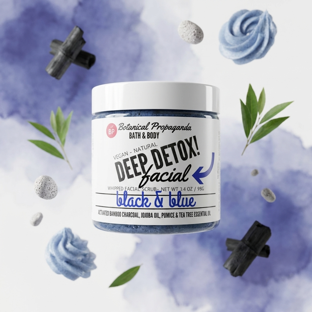 Black & Blue Facial Whip (Deep Detox)