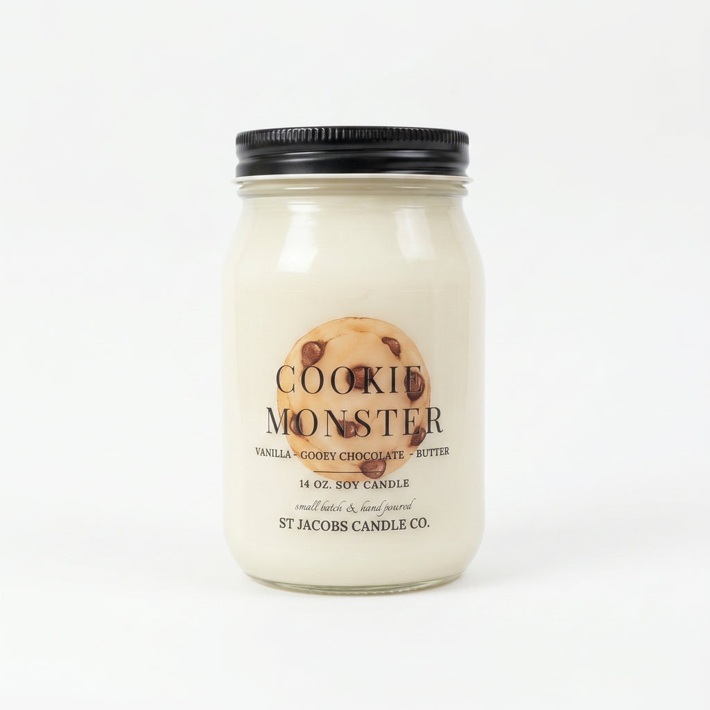 *NEW Cookie Monster Soy Candle