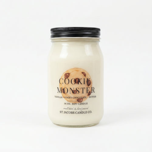 *NEW Cookie Monster Soy Candle