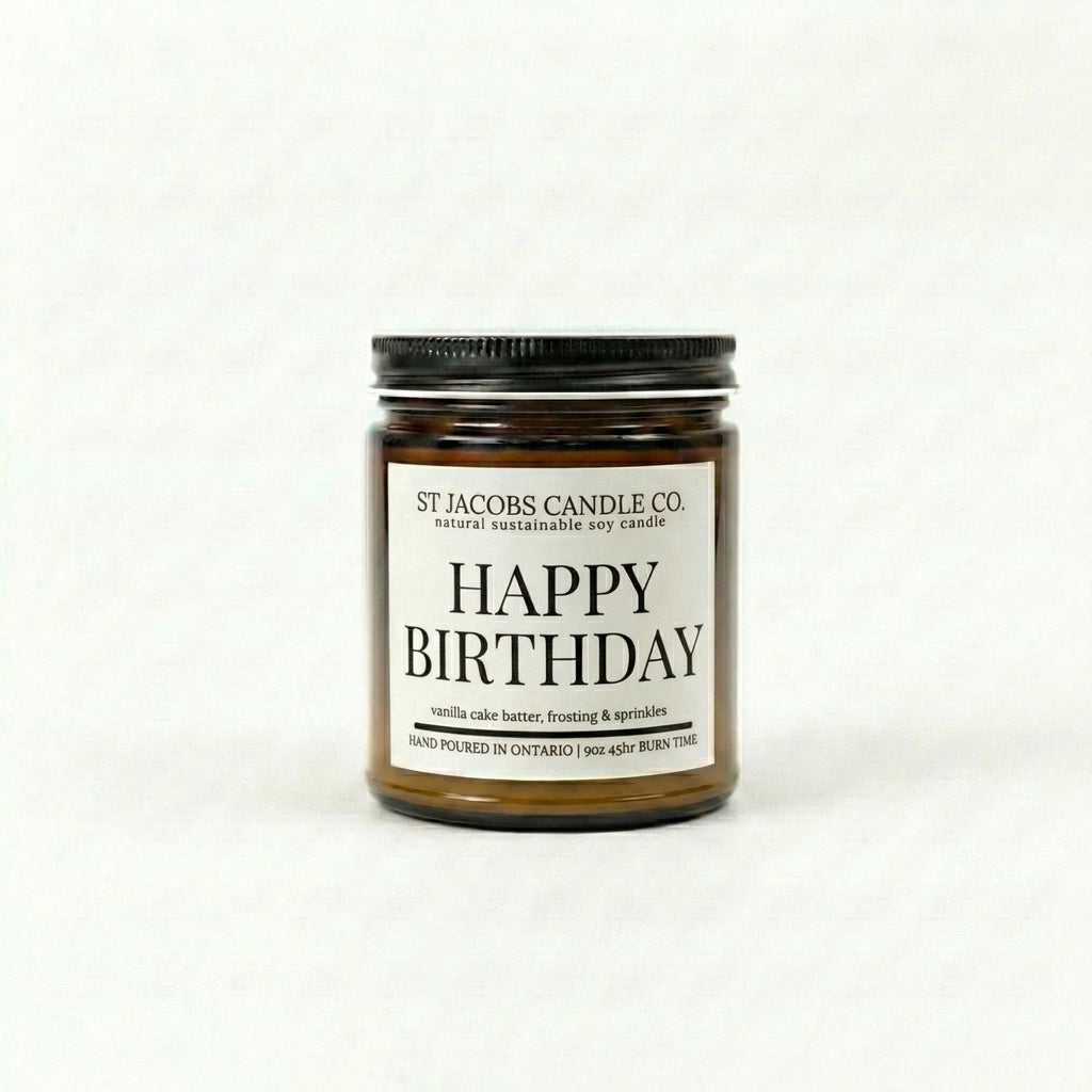Happy Birthday Soy Candle